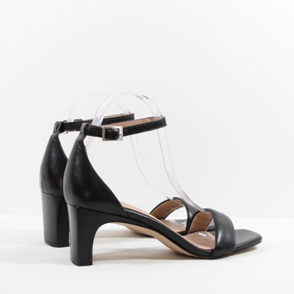 27 Edit Naturalizer Iriss Ankle Strap Sandal - Black 7 Wide - Picture 2 of 5